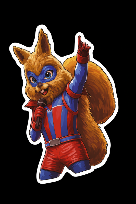 Wout Van Aert squirrel (Masked singer)